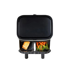 Acheter Friteuse sans huile 2x4l 2850w noir - DO537FR - DOMO