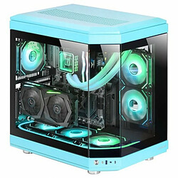 Avis Boîtier ATX semi-tour Mars Gaming MC-3T Bleu Noir