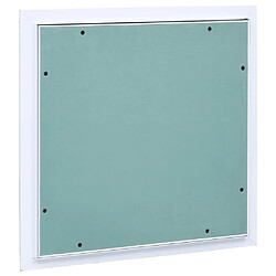 vidaXL Panneau d'accès Cadre en aluminium plaque de plâtre 200x200 mm