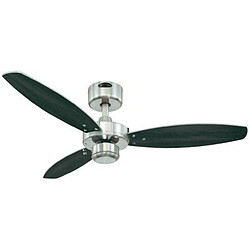 Avis Westinghouse Ventilateur Jet I 105cm Nickel Wenge Argenté