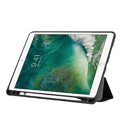 Avis Wewoo Housse Étui Coque Etui à rabat horizontal en cuir Custer Texture pour iPad Pro 10,5 pouces / iPad Air 2019avec support à 3 rabats et fente stylo Bleu foncé