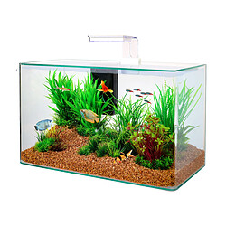 ZOLUX Kit aquarium Aqua clear 50 Blanc.