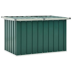 Helloshop26 Coffre boîte meuble de jardin rangement 109 x 67 x 65 cm vert 02_0013125 