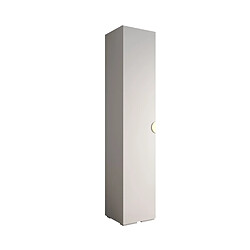 Abiks Meble Armoire Inova 4 À Portes Battantes 236,7/50/47 1 Portes (bianco/d’oro)