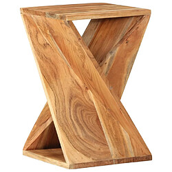 vidaXL Table d'appoint 35x35x55 cm Bois massif d'acacia