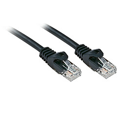 Lindy RJ-45/RJ-45 Cat.6 0.5m câble de réseau Noir 0,5 m Cat6 U/UTP (UTP)