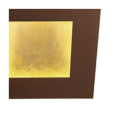 Acheter Inspired Applique Dalia 40cm, LED 40W, 3000K, 2800lm, Or/Marron Rouille, Garantie 3 ans