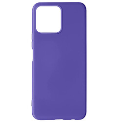 Avizar Coque Honor X8 Silicone Semi-rigide Soft-touch Fine Violet