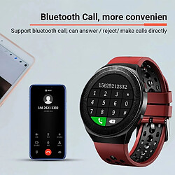 Acheter Universal Le nouveau Bluetooth s'appelle Smartwatch Homme 8G Carte mémoire Lecteur de musique Smartwatch pour les téléphones mobiles IOS et traceur de fitness imperméable