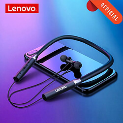 Universal Écouteurs Lenovo Bluetooth sans fil stéréo sport IPX5 étanche bouchons d'oreille sport casque anti-bruit magnétique casque d'exécution casque Bluetooth casque