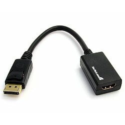 StarTech.com Adaptateur vidéo DisplayPort vers HDMI - Convertisseur DP vers HDMI - Mâle / Femelle - 1920x1200 / 1080p - Noir