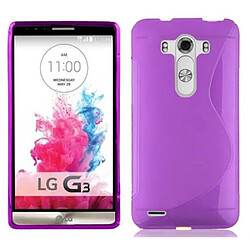 Cadorabo Coque LG G3 Etui en Mauve pas cher