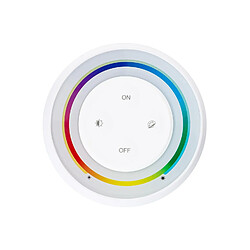 Ledkia Télécommande Murale RF pour Variateur LED CCT+RGB Rainbow MiBoxer S2-W Blanc