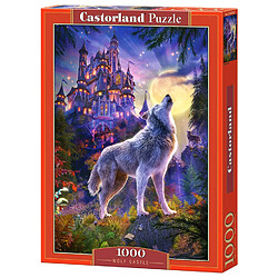 Castorland Puzzle 1000 pièces : Loup au pied du château