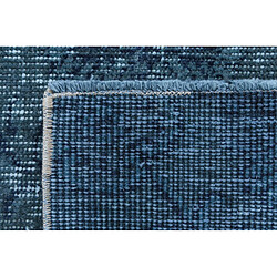 Vidal Tapis de laine 284x168 Bleu Ultra Vintage