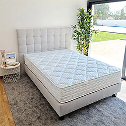 Mes Matelas mousse HR + mémoire 80x200 cm - THERM