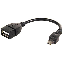 GUPBOO L'adaptateur USB vers micro USB HOST OTG prend en charge l'hôte USB,JL2263