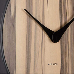 Acheter Karlsson Horloge murale en bois Melange bois clair.