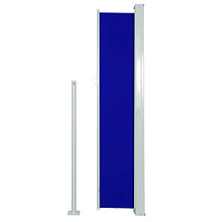 Avis vidaXL Auvent latéral rétractable de patio 160x300 cm Bleu