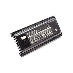 vhbw Li-Ion batterie 1800mAh (7.4V) pour radio talkie-walkie Kenwood TK-2200, TK-2200LP, TK-2202, TK-2202E, TK-2206, TK-2206M, TK-2207, TK-2207G