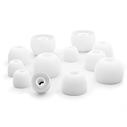 Acheter Okuli 12 x Écouteurs en Silicone Embouts d'oreilles pour Samsung Galaxy Buds 2 Casque Écouteurs en Blanc