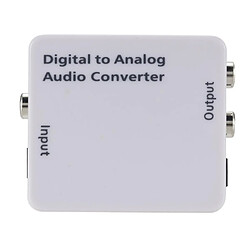 Acheter Universal Convertisseur audio numérique/analogique, convertisseur audio analogique à fibre optique