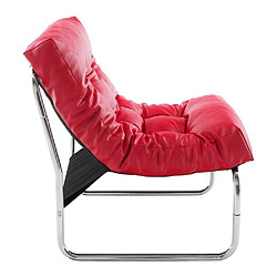 Avis Kokoon Design Fauteuil lounge Boudoir rouge.