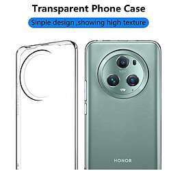 Avis Htdmobiles Coque pour Huawei Honor Magic 5 Pro 5G - housse etui silicone gel fine + film ecran - TRANSPARENT TPU