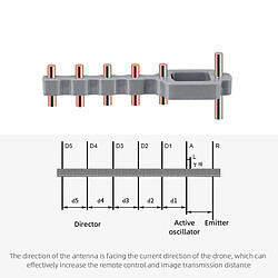 Acheter Extension De Gamme D'amplificateur De Signal D'antenne 5.8G Yagi Pour DJI Mavic Air 2S Gris