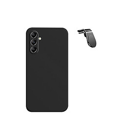 SUPPORT MAGNETIQUE K KIT KIT COFFÉRÉ VOYAGE + COUVERTURE DE SILICONE LIQUIDE Phonecare pour Samsung Galaxy A05s - le noir