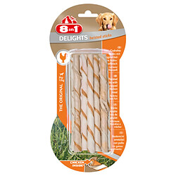 Friandises Twisted Delights Stick Poulet pour Chien - 8in1 - x10