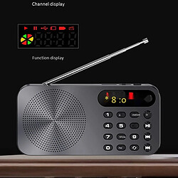 Avis Universal Radio FM multifonctionnelle Q6 rechargeable danseuse LED affichage numérique radio |