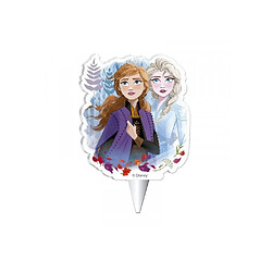 BOUGIE ANNIVERSAIRE REINE DES NEIGES 8CM