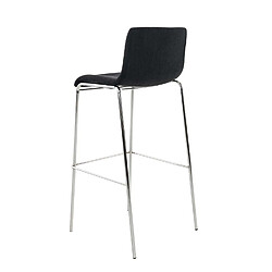 Acheter Non Tabouret de bar Hoover tissu 4 pieds structure chrome