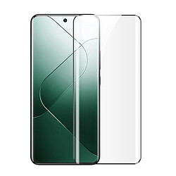 Verre Trempé Incurvé À Coque Complète De Qualité Supérieure Phonecare Pour Xiaomi Redmi Note 14 Pro + Plus - Transparent/Noir