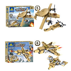 Wewoo Jeu construction DIY Militaire Super Réservoirs Blocs de 16 en 1 Ensembles Armée Briques Modèle Brinquedos Jouets, Âge: 6 Ans Ci-dessus pas cher