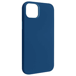 Avizar Coque iPhone 14 Plus Semi-rigide Soft-touch Fine bleu