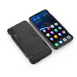 Wewoo Coque Souple TPU antichoc pour Vivo iQOO avec support Noir