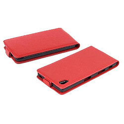 Cadorabo Coque Sony Xperia X PERFORMANCE Etui en Rouge pas cher