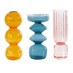 Fleur Vase En Verre Transparent Fleur Bourgeon Titulaire