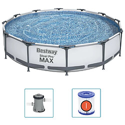 Bestway Ensemble de piscine Steel Pro MAX 366x76 cm