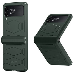 Coque en TPU anti-dérapant vert pour votre Samsung Galaxy Z Flip3 5G