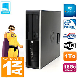 PC HP Compaq Pro 6200 SFF Intel G840 RAM 16Go 1To Graveur Wifi W7 - Occasion