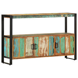 vidaXL Buffet 120x30x75 cm Bois de récupération solide