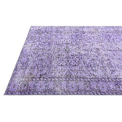 Acheter Vidal Tapis de laine 269x173 Violet Ultra Vintage