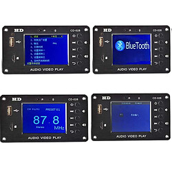 Universal 7 Décodeur audio et vidéo Bluetooth 24V Écran LCD DTS Module Bluetooth sans perte MP4/MP5 Vidéo HD APE/WAV Carte de décodage Lecteur MP3 pas cher