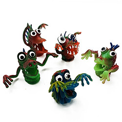 Universal 5pc Premium Monster Finger Puppet Toys Funny Funny Animals Monster Toys Party Toys Kids Story Finger Toys Kids | Marionnettes