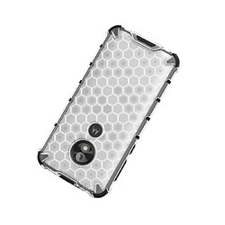 Wewoo Coque Souple Pour Motorola Moto E5 Play Go affaire antichoc nid d'abeille PC + TPU Blanc