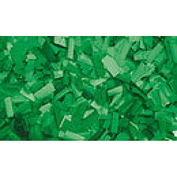 Confettis Rectangle 55 x 17mm Verts Showtec