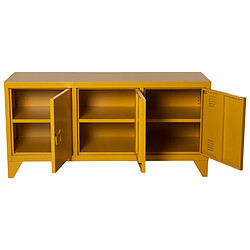 Banc TV Alexandra House Living Jaune 120 x 58 x 40 cm